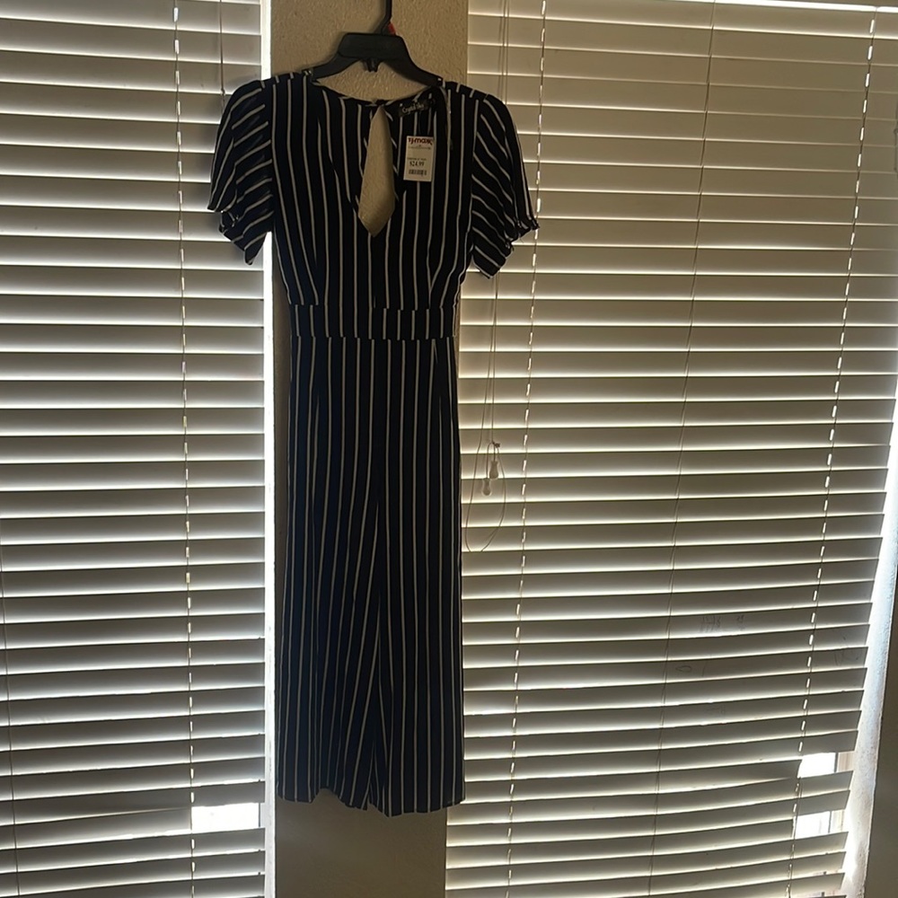 Stripped romper